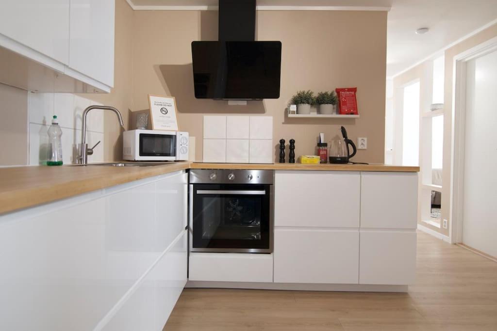 Well-Equipped Apartment With Stunning Views Bodø Exteriér fotografie